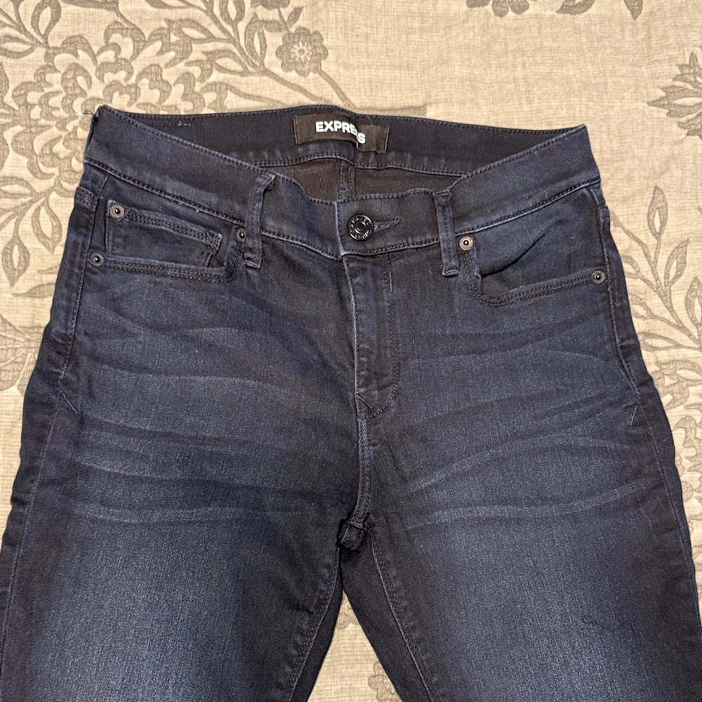 Express Women’s Dark Blue Jeans